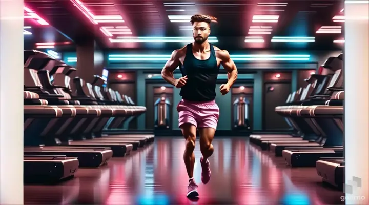 HOMBRE, CORRIENDO, REALISTA