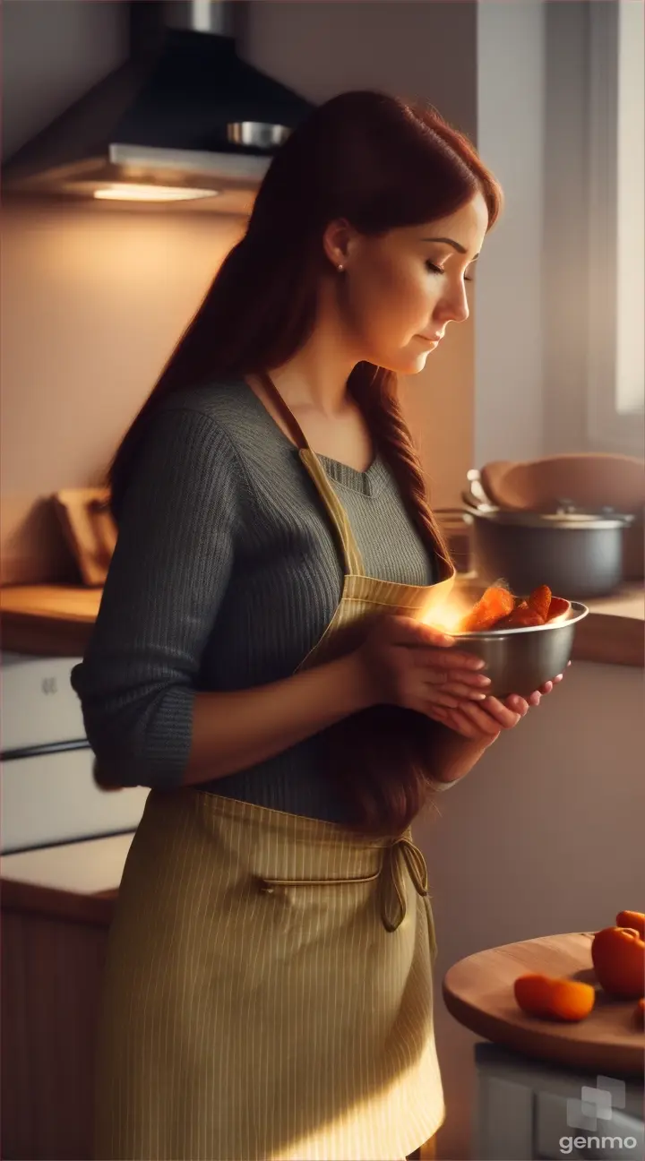 woman in the kitchen