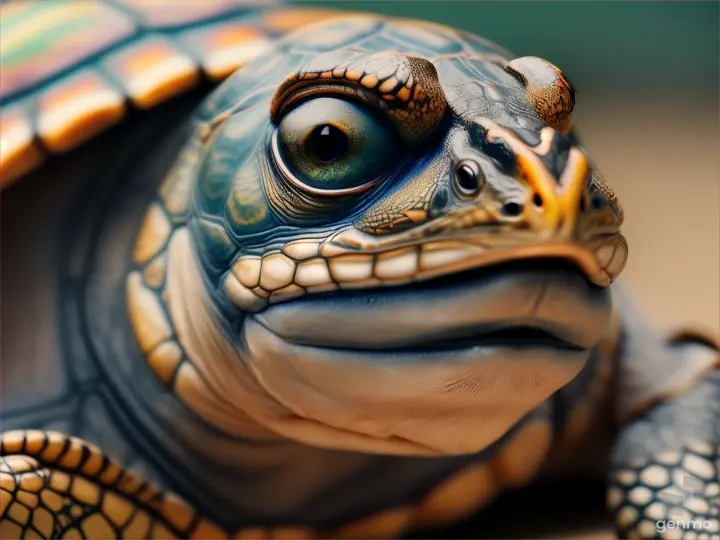 Une tortue macroscopique