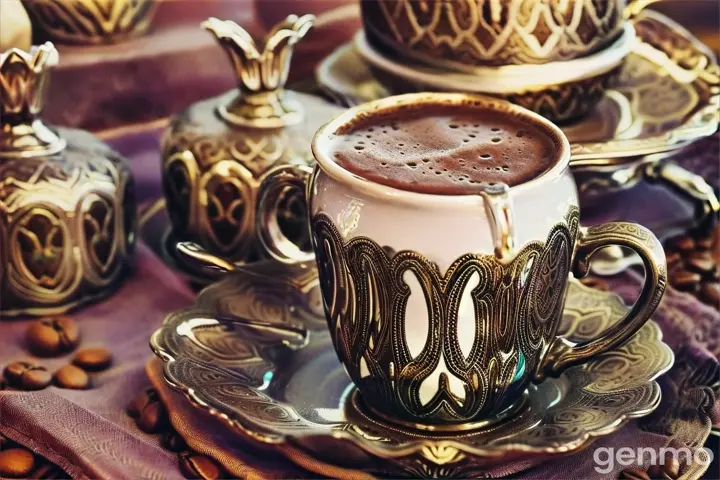 a cup of coffee sitting on top of a saucer