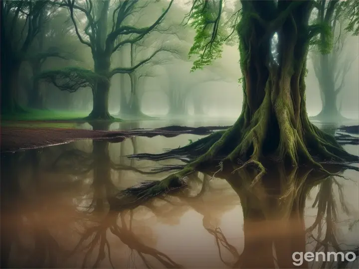 - The roots of the tree
spreading the cool, refreshing
water, rejuvenating the land.