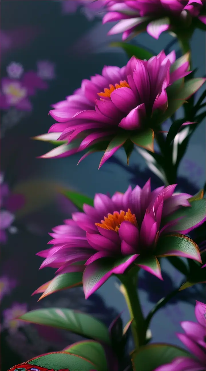 "flower, plant, botany, petal, groundcover, flowering plant, magenta, annual plant, perennial plant, terrestrial plant, ukiyo-e, vibrant, cinematic, photo, illustration, dark fantasy, graffiti, painting"




