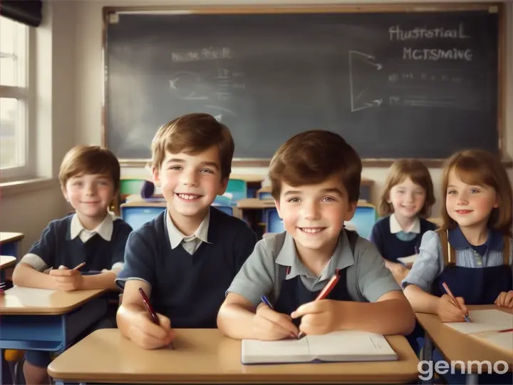 kids in classroom