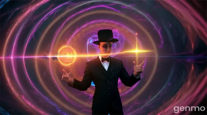 53.	**Magician's Power**: Visuals of the magician growing more powerful through black magic.                                                                                                                                         
                                                                                                     
                                                                                                     
    please create full screen colored video only