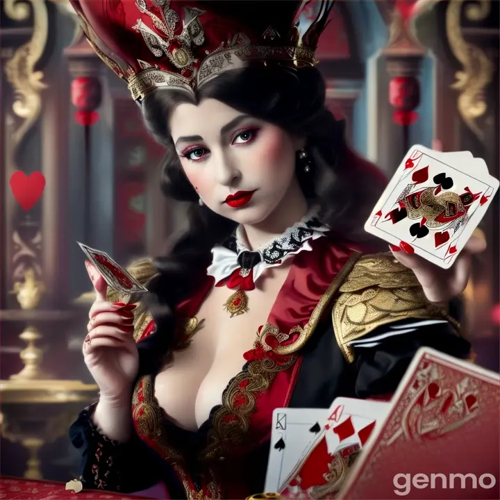 The Queen of Hearts from Alice in Wonderland.