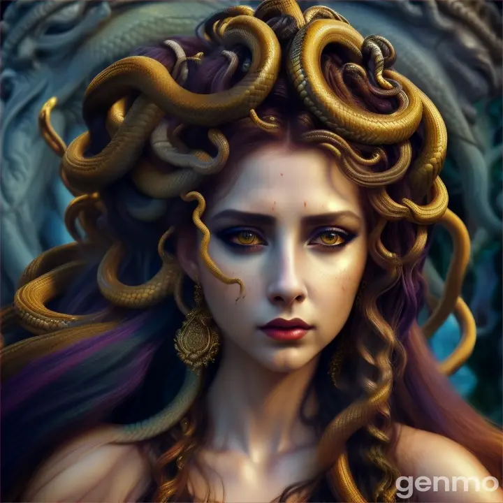 Mythologic medusa