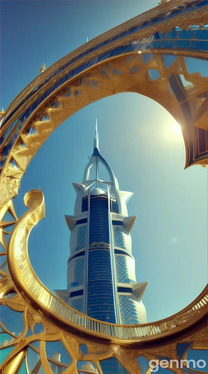 Burj Al Arab. Vertical 9.6