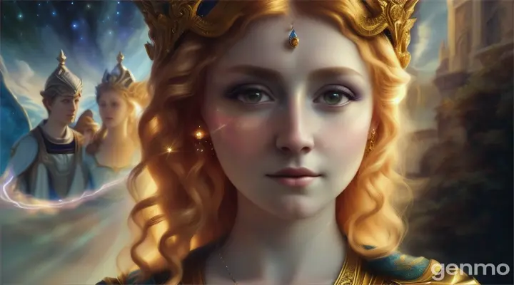 22 year old As Princess Elara began to heal her subjects with her miraculous powers. 16:9