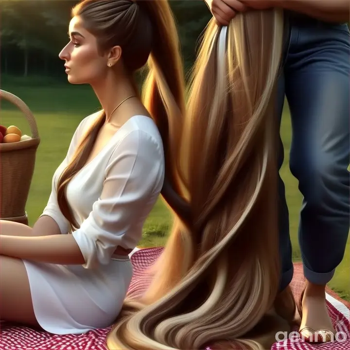 Kareena Kapoor with (((extreme long hair till knee flowing)))