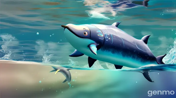 MOVING NARWHAL 1080 PIXEL 