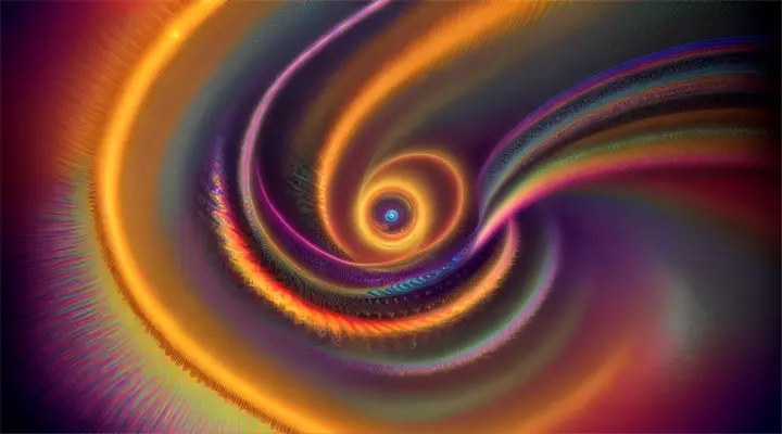magical spiritual hallucination around
