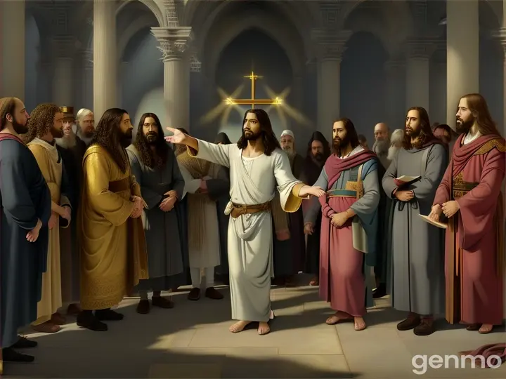 Jesus speaks to his disciples Truly I say to you, there are some standing here who will not taste death until they see the kingdom of God