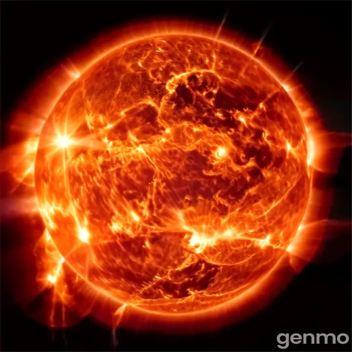 the sun as seen from space