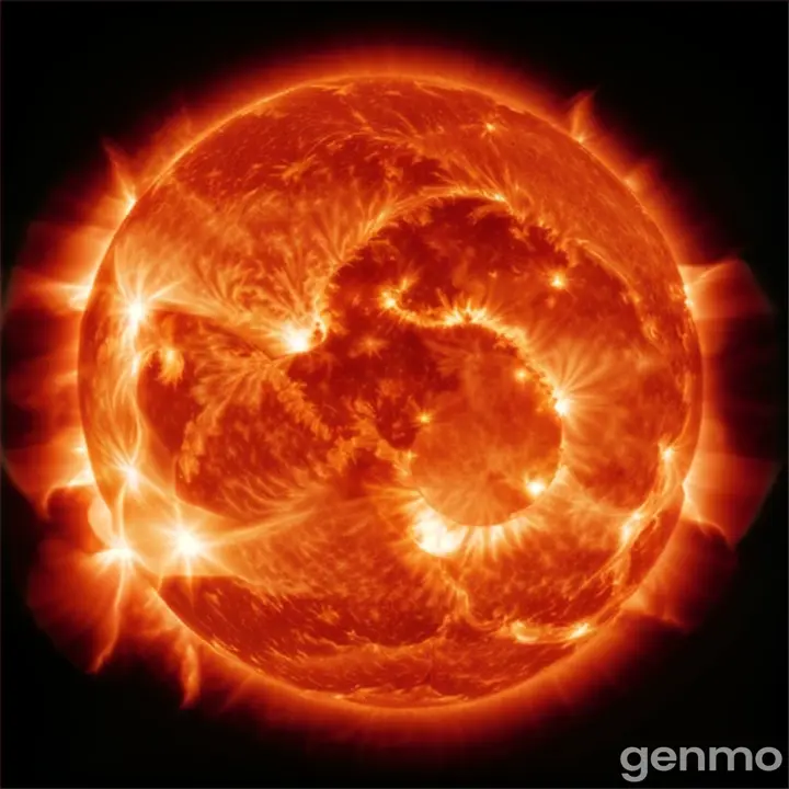 the sun as seen from space