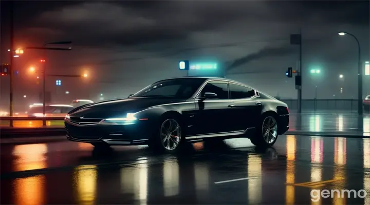 27.	**Car is standing** - A car is standing at the main gate, its headlights are on, honking its horn continuously. its also raining at this midnight's, A woman named Britni getting out of the car with an umbrella.
                                                                                                                                        
                                                                                                                                        
      In full screen colored and in HD format video