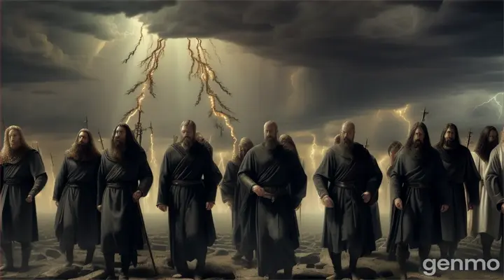 12 disciples being punished in the bible