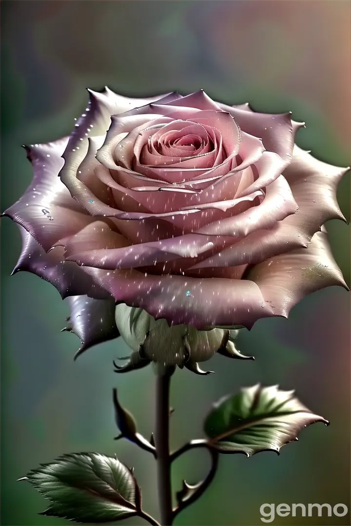 a pink rose