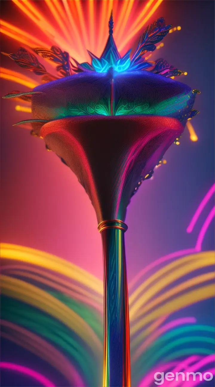 cerebral scepter against a beer plant, dynamic illuminations, unrivaled perfection, unbelievable subtlety, memorable coloration, spectacular vibrancy