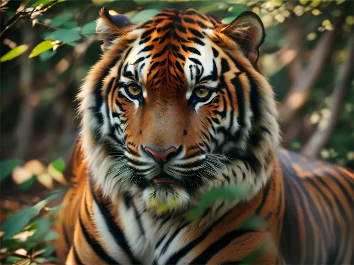 Beautiful Tiger in the forest