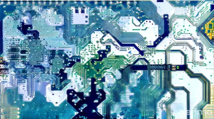 a close up of a computer circuit board