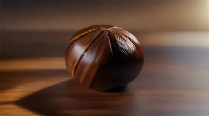  capture a hyper-realistic  of a solitary walnut resting on a table, using a nikon d850 camera set to film stock mode, to evoke a sense of warmth and nostalgia, and draw the viewer's attention to the intricate details of the walnut's texture and color, advertising style