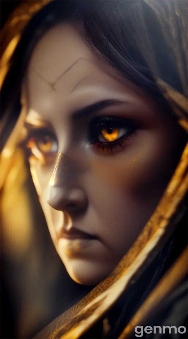 yellow eyes