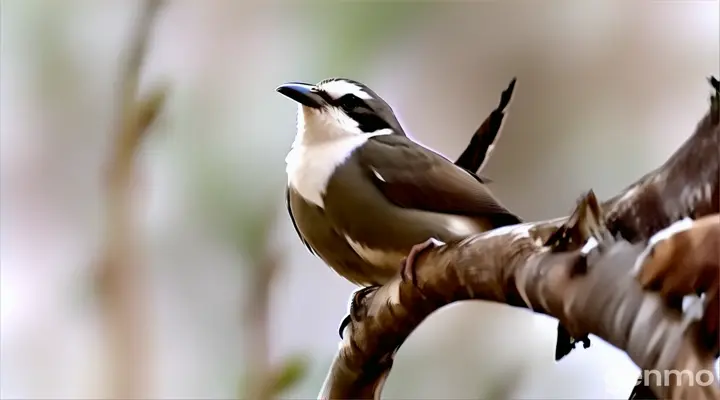 a small bird perched on a tree branch