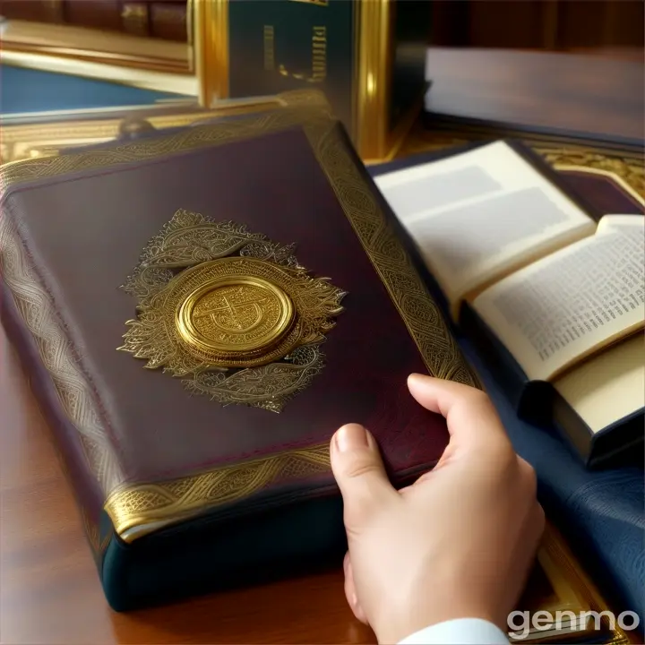 a person holding a book on top of a table book title is life of a millionaire 