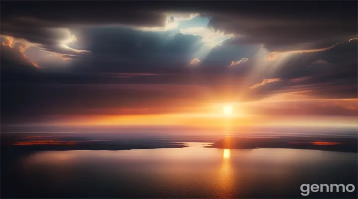 End of Kali Yuga
Image: A transition scene showing the world changing from chaos to calmness, darkness to light.