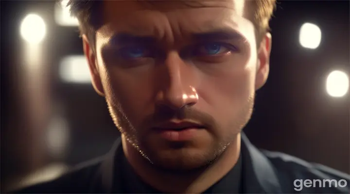 31.	**William's Conflicted Expression**: William expressing disbelief and emotion at Elina's words. while talking in the night at his room  
                                                                                                                           
                                                                                                                           
                                                                                                                           
                               full screen colored video