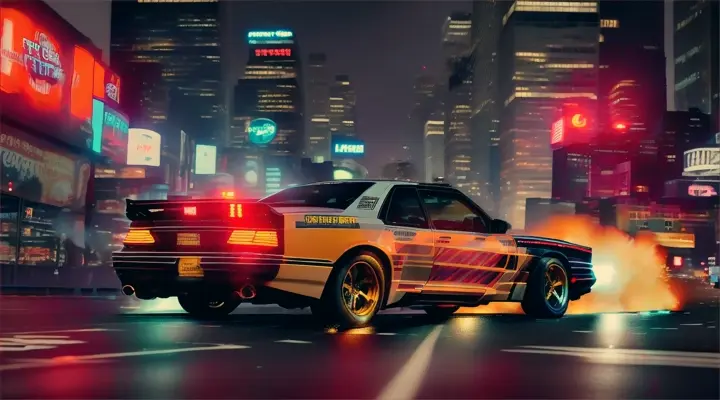 Погоня в Нью-Йорке в стиле GTA"