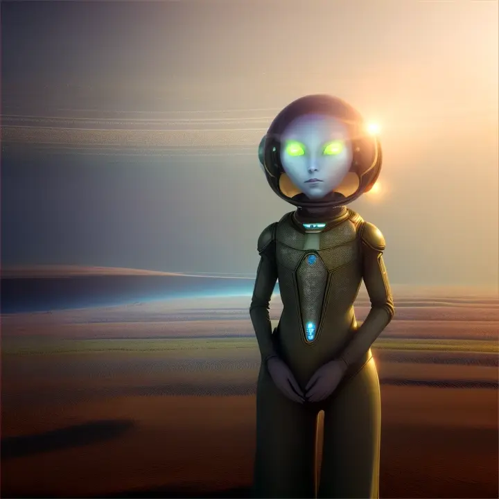 Meanwhile, your suit begins transmitting a carefully curated package of data about Earth and human civilization to the alien creatures. Their eyes flicker rapidly, seemingly processing the information in real-time. As the exchange continues, you notice subtle changes in your surroundings. The alien plant life seems to sway in harmony, and you swear you can hear a faint, melodious hum in the air. It's as if the entire ecosystem is reacting to this moment of interspecies connection.