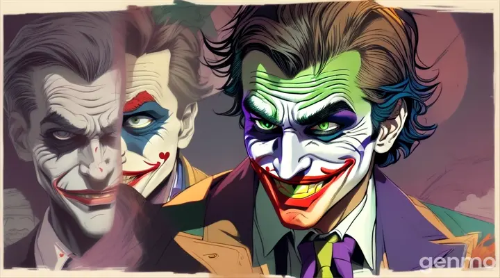 decided to teach valuable lessons through four unforgettable incidents. joker cartoon illustration