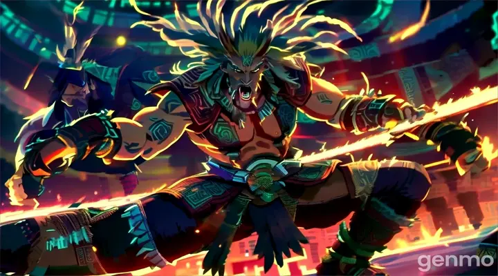 a character from the video game monster hunter