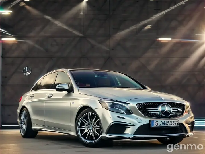 Mercedes görünümlü traktör
