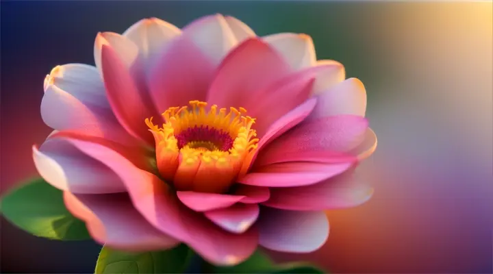 A closed flower bloom, opens in Timelapse speed and follows the Sun from the left to the right side of the screen 