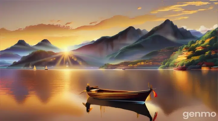 夏日美景。16：9