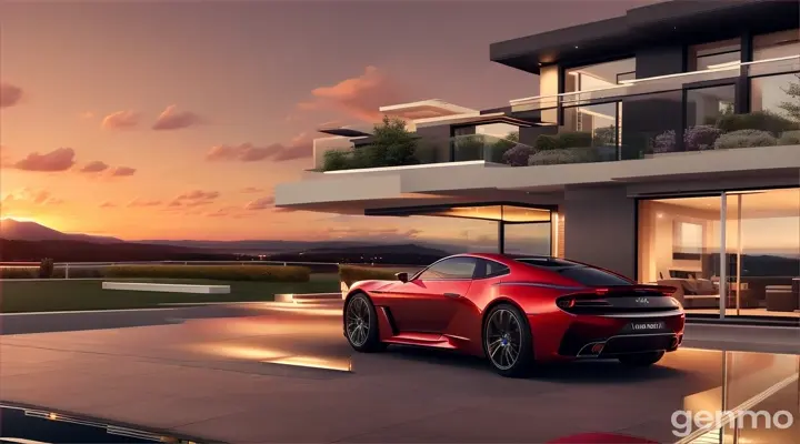 Good house and car