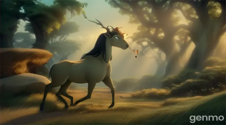 3d animation cartoon Lorsque Tarzan découvre la mort de gazelle, c'est un moment poignant et émouvant dans l'histoire. Cela le pousse à réfléchir sur la nature de la vie et de la mort, ainsi qu'à ses propres origines et identité. Cette scène est souvent représentée comme un tournant émotionnel pour Tarzan, renforçant son lien avec la nature et les animaux qui l'entourent.