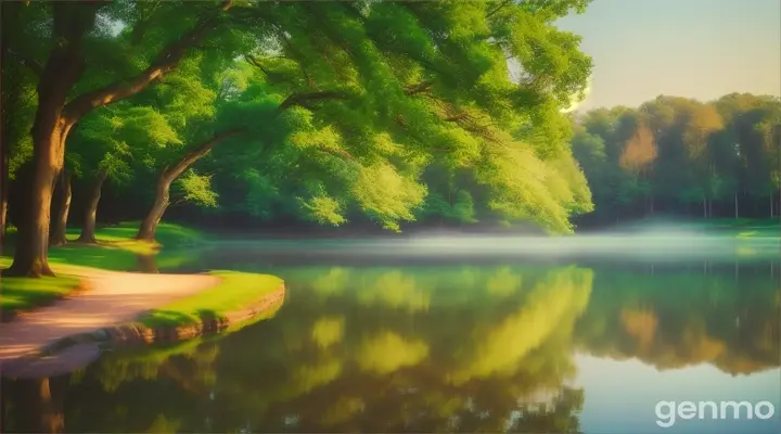 夏日美景。16：9