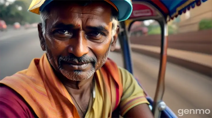  the story of a humble auto-rickshaw driver named Dinesh,