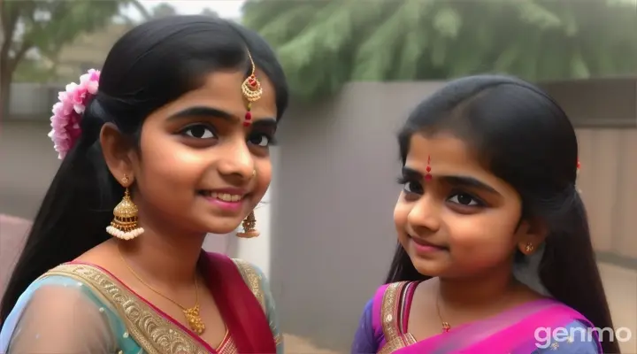 Pooja: "Dinesh, come home early today. Radha has a function at her school."