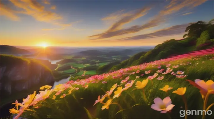 夏日美景。16：9