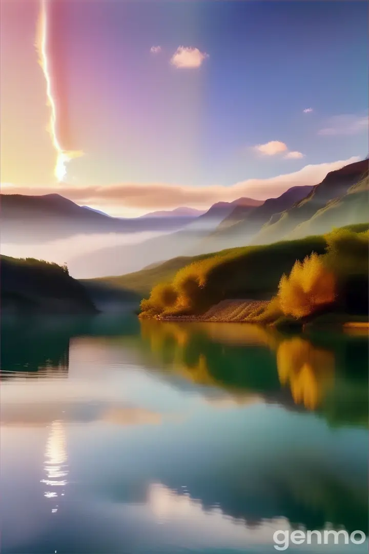 water, sky, water resources, atmosphere, cloud, mountain, natural landscape, plant, tree, lake