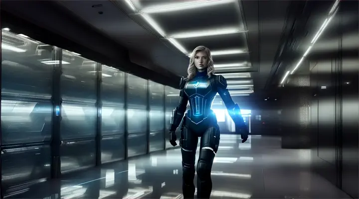 Thunderbolts  2025:Yelena Belova infiltrating a high-security area stealthily.