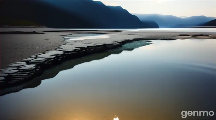 

**Prompt:**

Illustrate a small glass filled with water next to a vast, serene lake, symbolizing the contrast between limited capacity and expansive resilience.