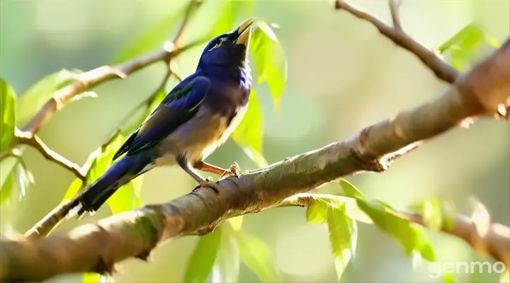 bird, branch, twig, organism, beak, songbird, feather, perching bird, wildlife, natural material