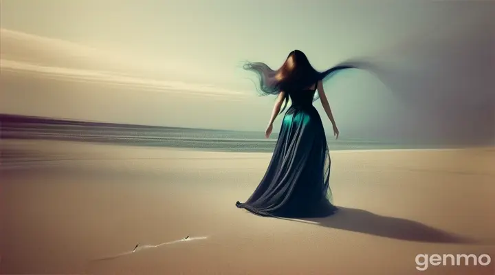 She kept falling for so long that she thought she would never reach the ground.
