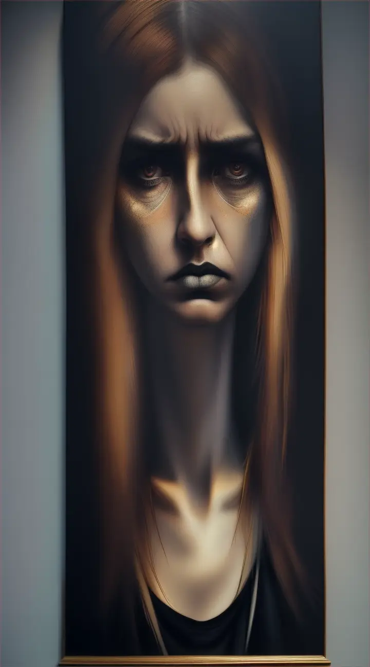 Paintings of someone in debts