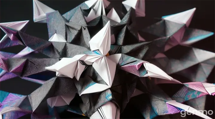 paper origami brain